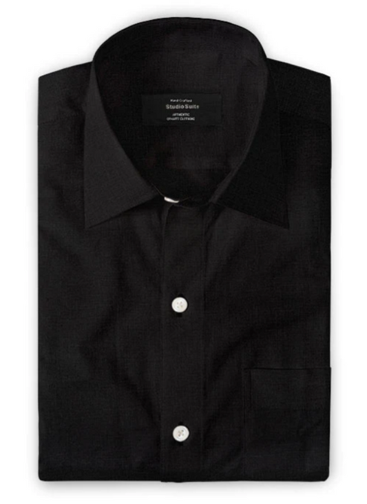 Black Linen Shirt