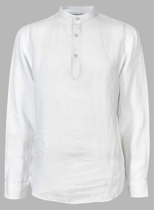 Nehru Collar Linen Shirt (Coming Soon)
